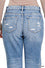 HIGH RISE HEAVY DISTRESSSED BOYFRIEND DENIM PANTS