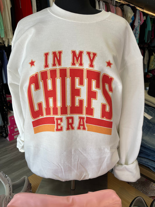 Travis Kelce •In My Chiefs Era• Sweatshirt