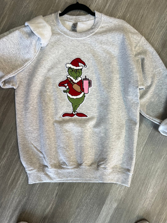 Bougie Grinch Sweatshirt