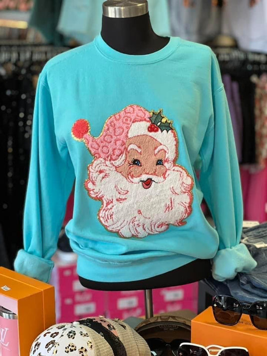 Vintage Santa Pink