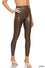 High rise faux leather leggings