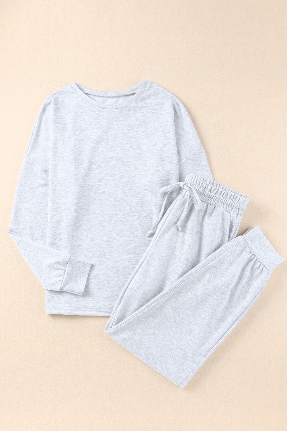 Beau Blue Long Sleeve Pullover & Jogger Pants Loungewear Set