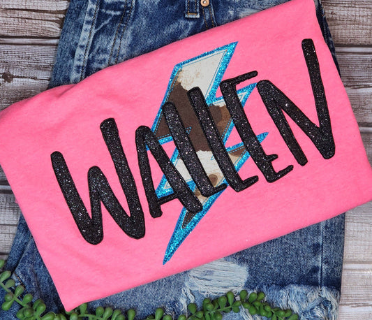 Wallen Pink Tee