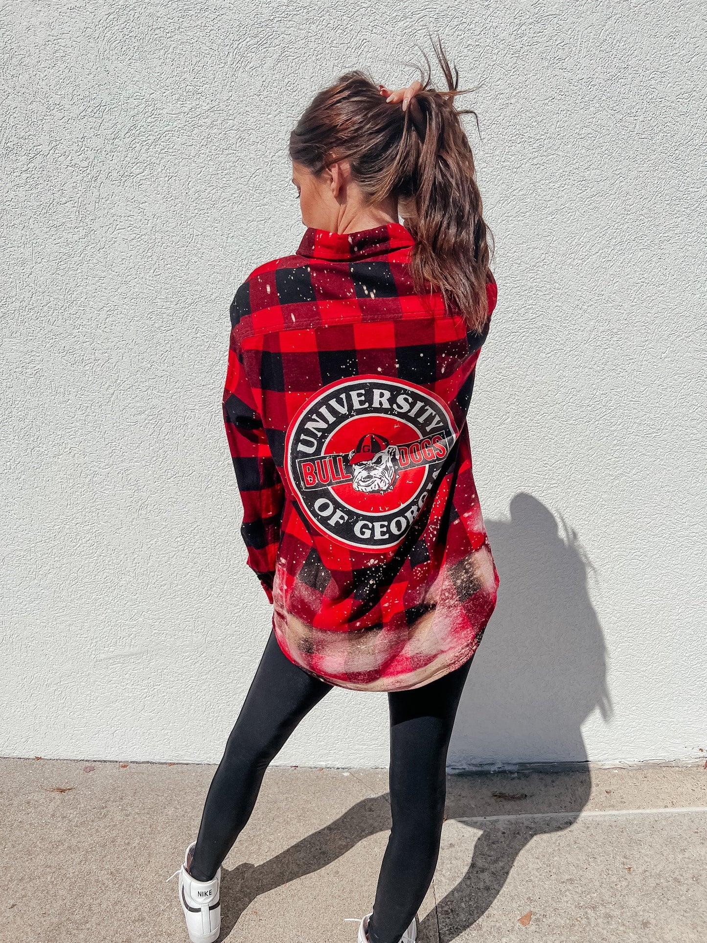 Georgia Distressed Flannel